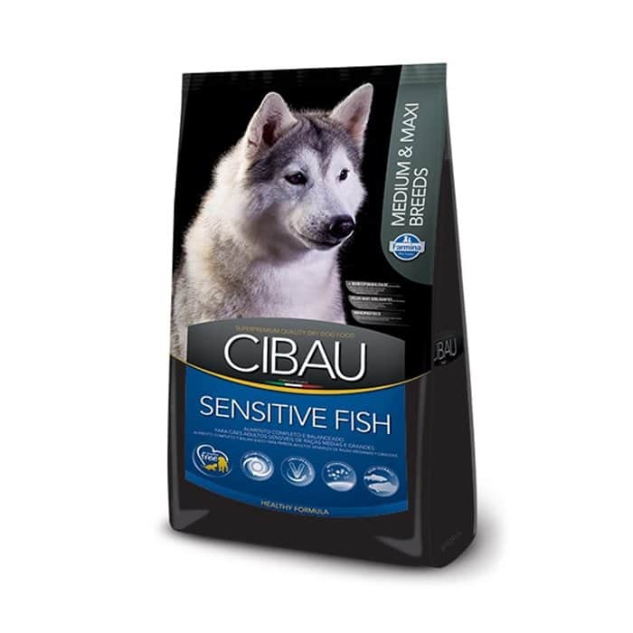 מזון לכלבים סיבאו סנסטיב דגים 12 ק”ג