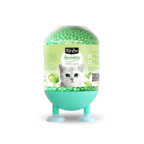 ספרינקלס - חרוזים ריחניים בריח תפוח ירוק 240 גרם קיט קט | KIT CAT