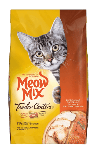 מזון לחתול מיאו מיקס טנדרס סלמון 6.44 ק"ג Meow Mix