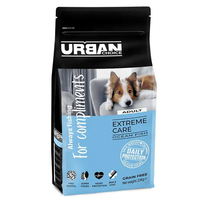 אורבן צ'ויס היפואלרגני דגים11 ק"ג