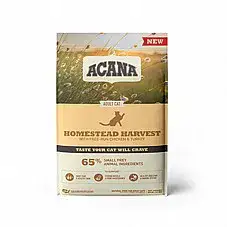 Acana Harvest אקאנה הרווסט 4.54 ק"ג מזון יבש לחתולים בוגרים