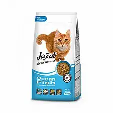 La Cat לה קט 2.85 ק"ג מזון יבש לחתולים בוגרים בטעם דגי אוקיאנוס