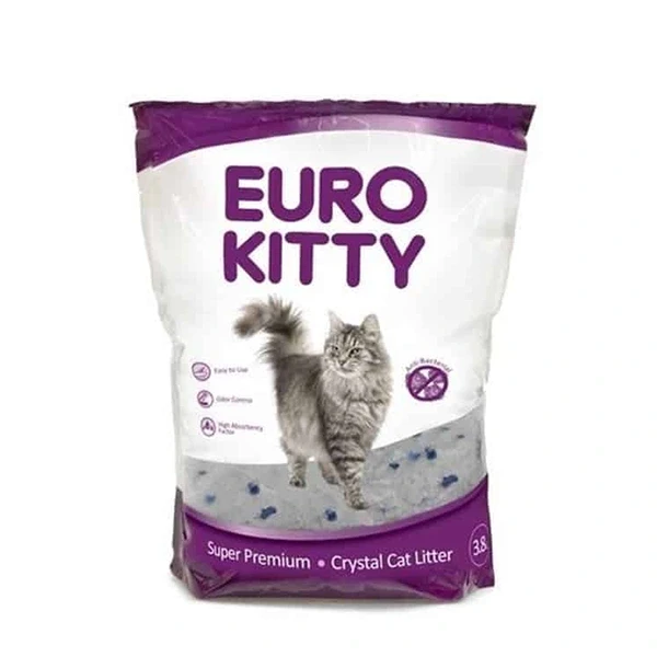 חול קריסטל לחתול יורוקיטי 3.8 ליטר