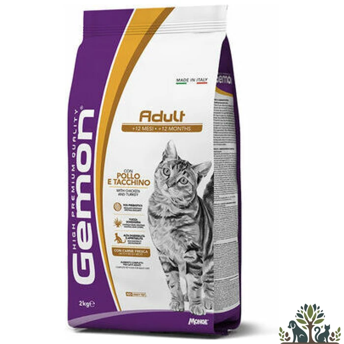 גמון חתול אדולט עוף והודו 2 ק"ג חדש