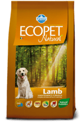 אקופט מזון לבוגר בטעם כבש 12 ק"ג