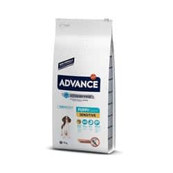 אדוונס מזון יבש לגור כלבים סלמון Advance12 קג Salmon&Rice Formula Dry Food For Pupp