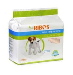 פדים לאימון גורים 100 יח' - Ribos
