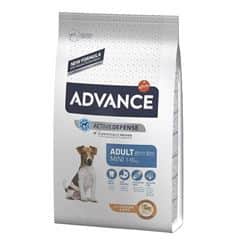 אדוונס מזון יבש לכלב בוגר מגזע קטן עוף 7.5 ק"ג Advance Chicken&Rice Formula Dry Food For Small Adult Dog