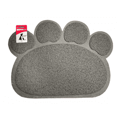 שטיחון לרגלי החתול בצורת כף רגל SUPER PETS