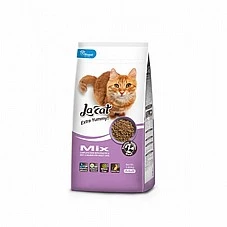 La Cat לה קט 7.2 ק"ג מזון יבש לחתולים בוגרים בטעם מיקס